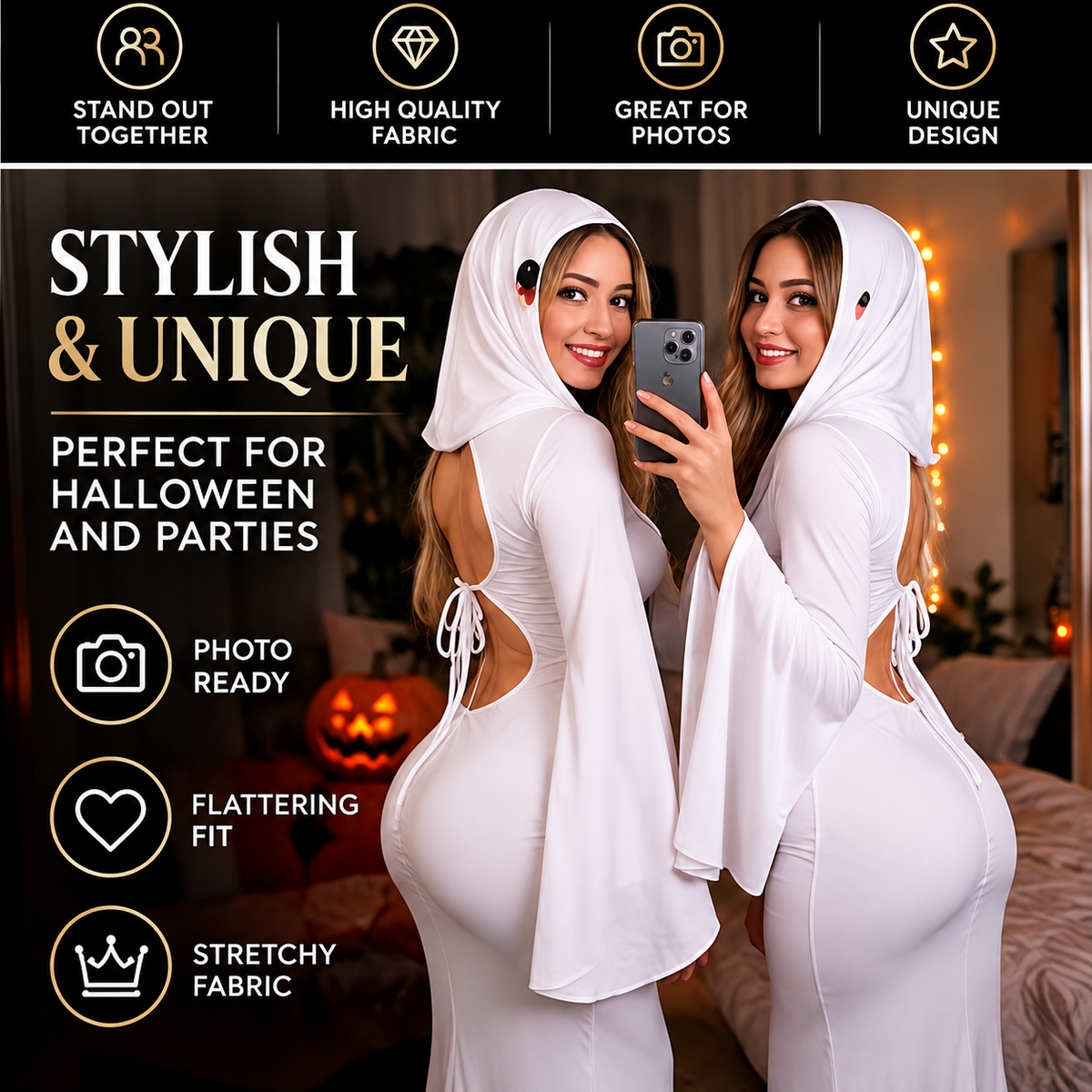 Halloween Ghost Dress That Turns Heads