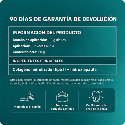 Polvo de Colágeno para Encías