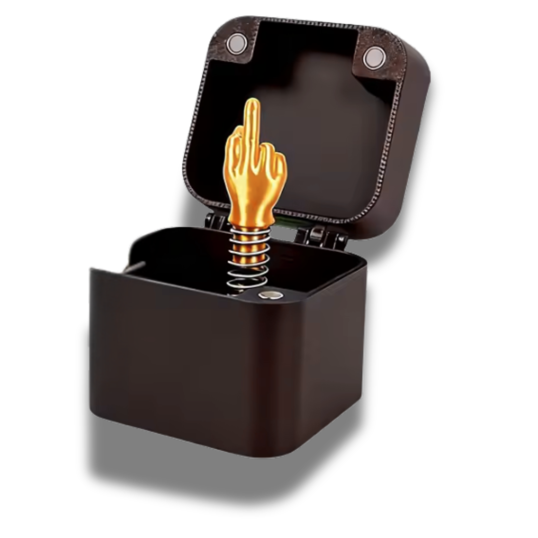 Caja con dedo del medio (Gratis)