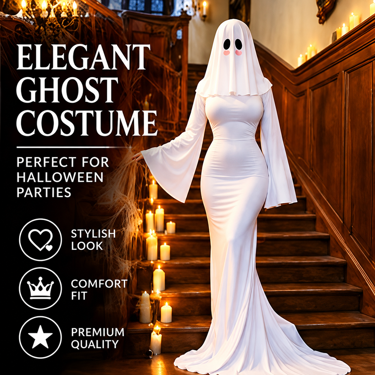 Halloween Ghost Dress That Turns Heads