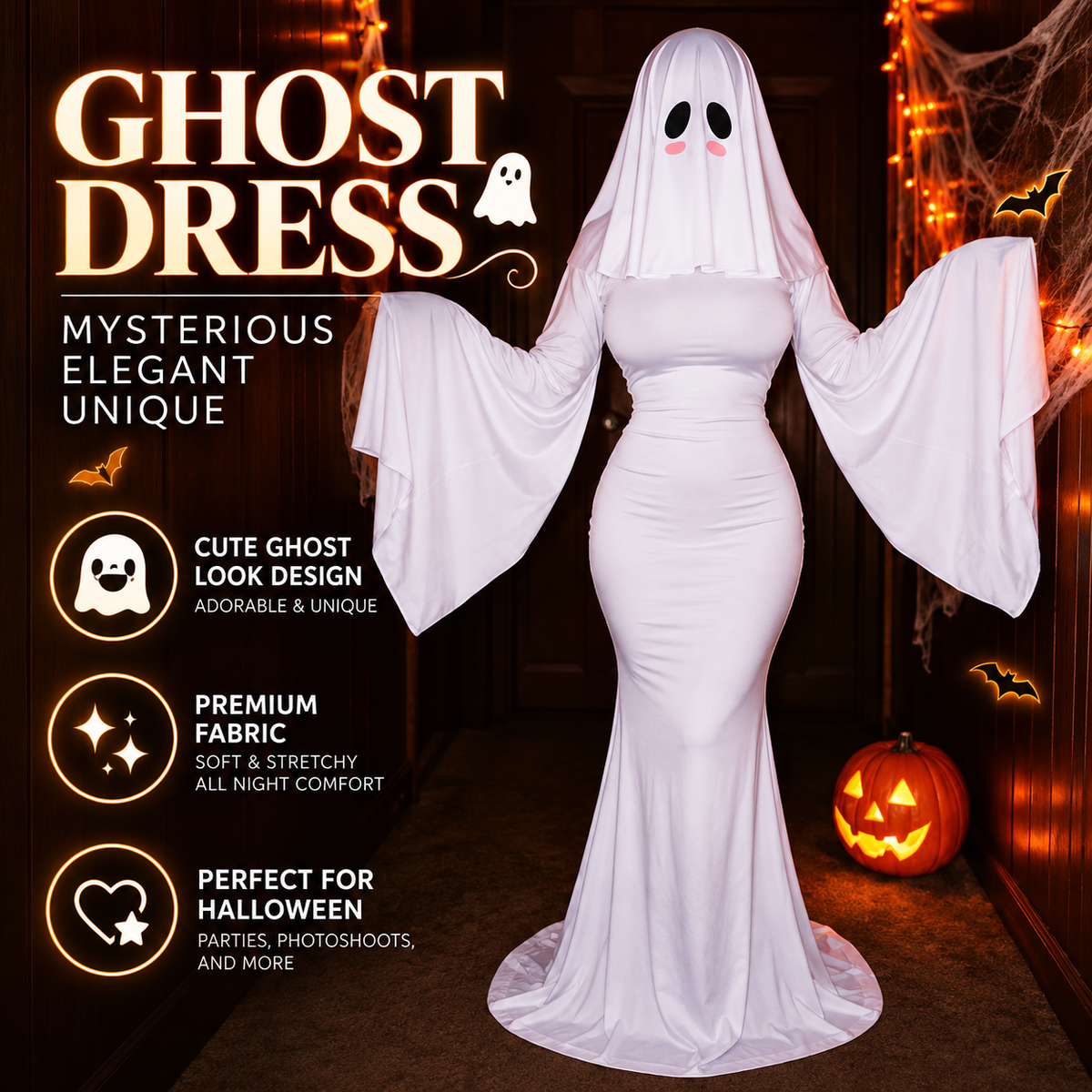 Halloween Ghost Dress That Turns Heads