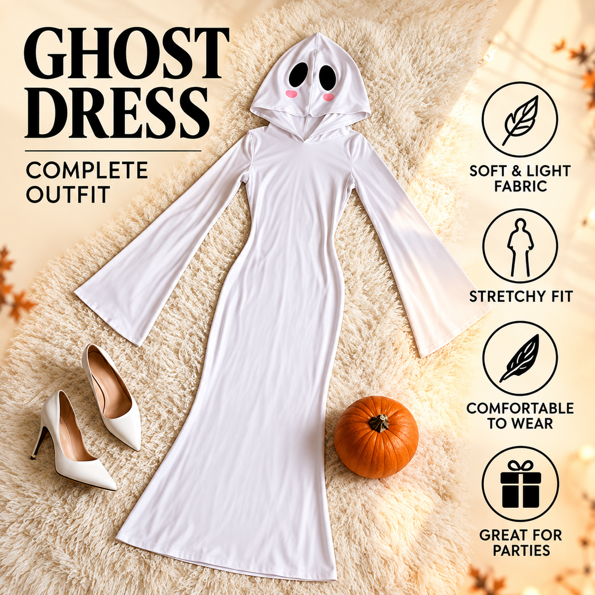 Halloween Ghost Dress That Turns Heads