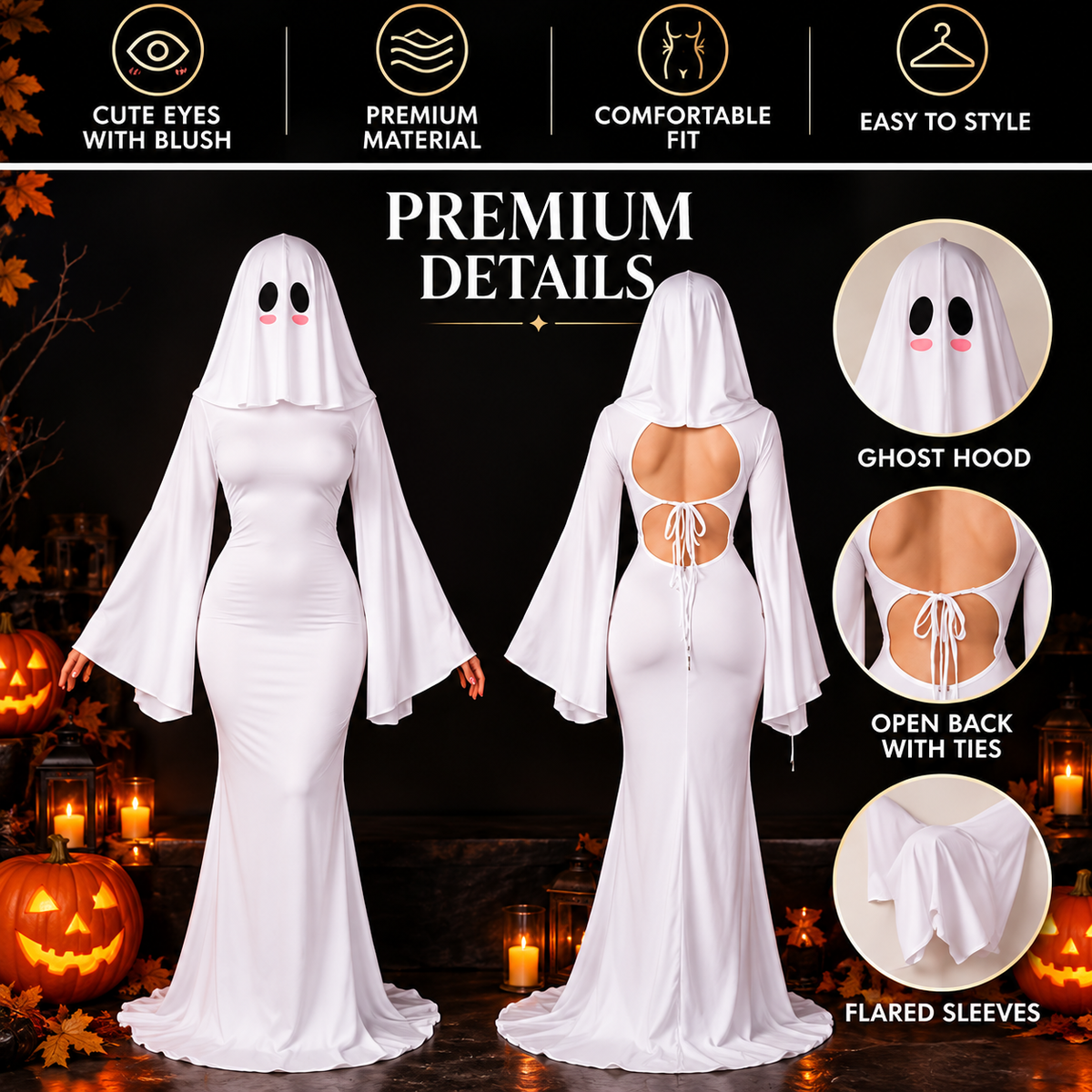 Halloween Ghost Dress That Turns Heads